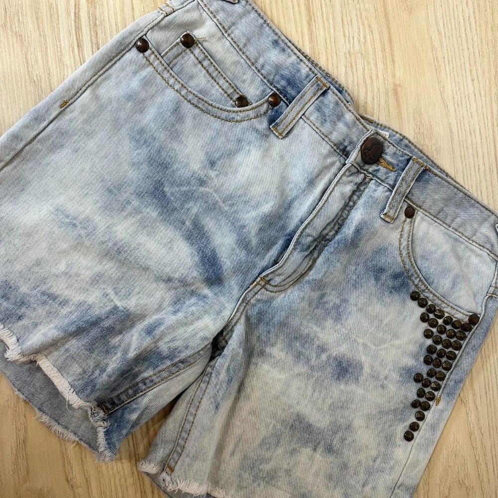 Free People Studded Acid Wash